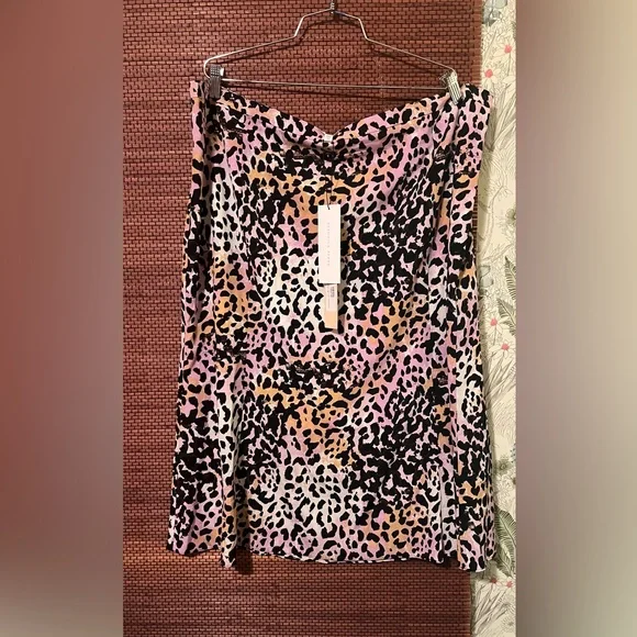 Veronica Beard Multicolor Leopard Print skirt - Picture 1 of 8